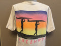 Vintage 8039s Lineshots Sunset Surfing Backprint T Shirt XL Graphic Tee – Premium Graphic · Trending Graphic Apparel