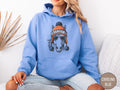 Denver Football Hoodie Bronco Fan Sweatshirt Team Apparel Sports Fan Gift Football Fan Gear Athletic Pullover Hoodie – Everyday Comfort · High-Quality Print