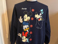 Vintage 90s Walt Disney Mickey And Friends Florida Crewneck Sweatshirt L Sweatshirt – Premium Graphic · Great Gift For Fans