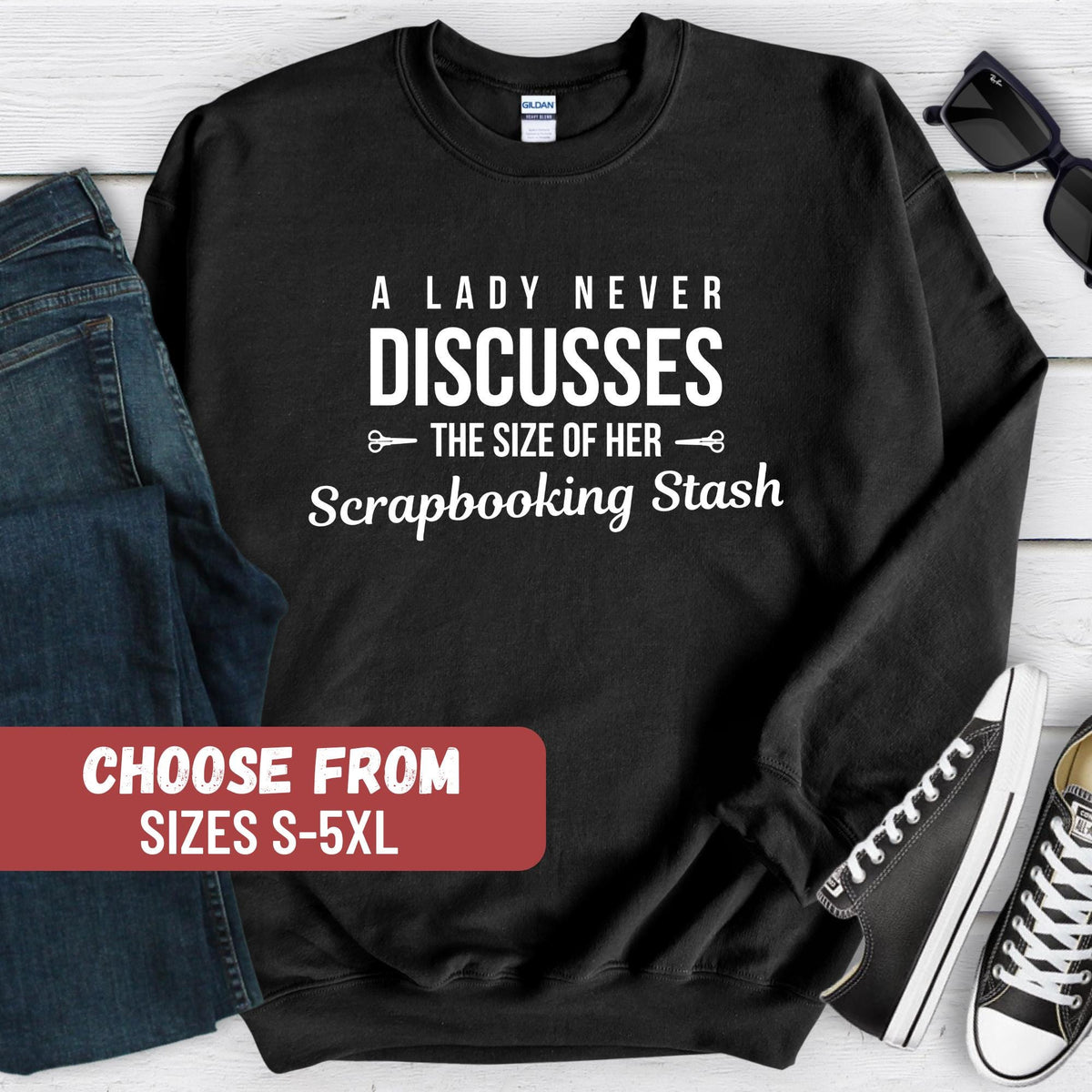Funny Scrapbooker Crewneck Scrapbooker Sweatshirt Scrapbooking Hoodie Scrapbook Sweater Scrapbook Clothing Gift For Scrapbook Lover Hoodie – Aesthetic Look · High-Quality Print