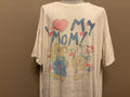 Vintage 9039s I Love My Mom Cute Teddy Bears Paper Thin Night Gown T Shirt 4XL Graphic Tee – Easygoing Wear · Trending Graphic Apparel