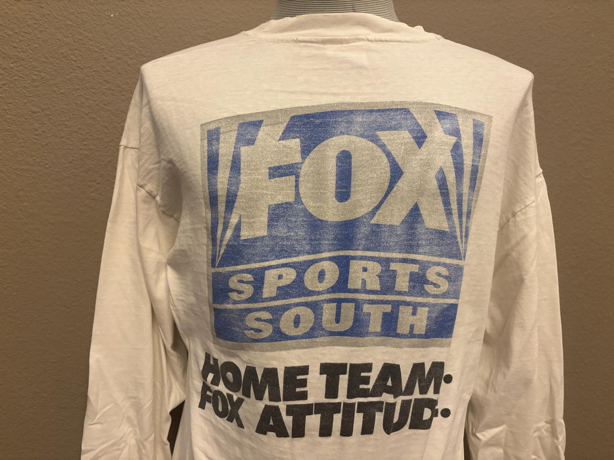 Vintage 9039s Fox Sports South Fox News Longsleeve T Shirt XL Graphic Tee – Bold Style · Great Gift For Fans