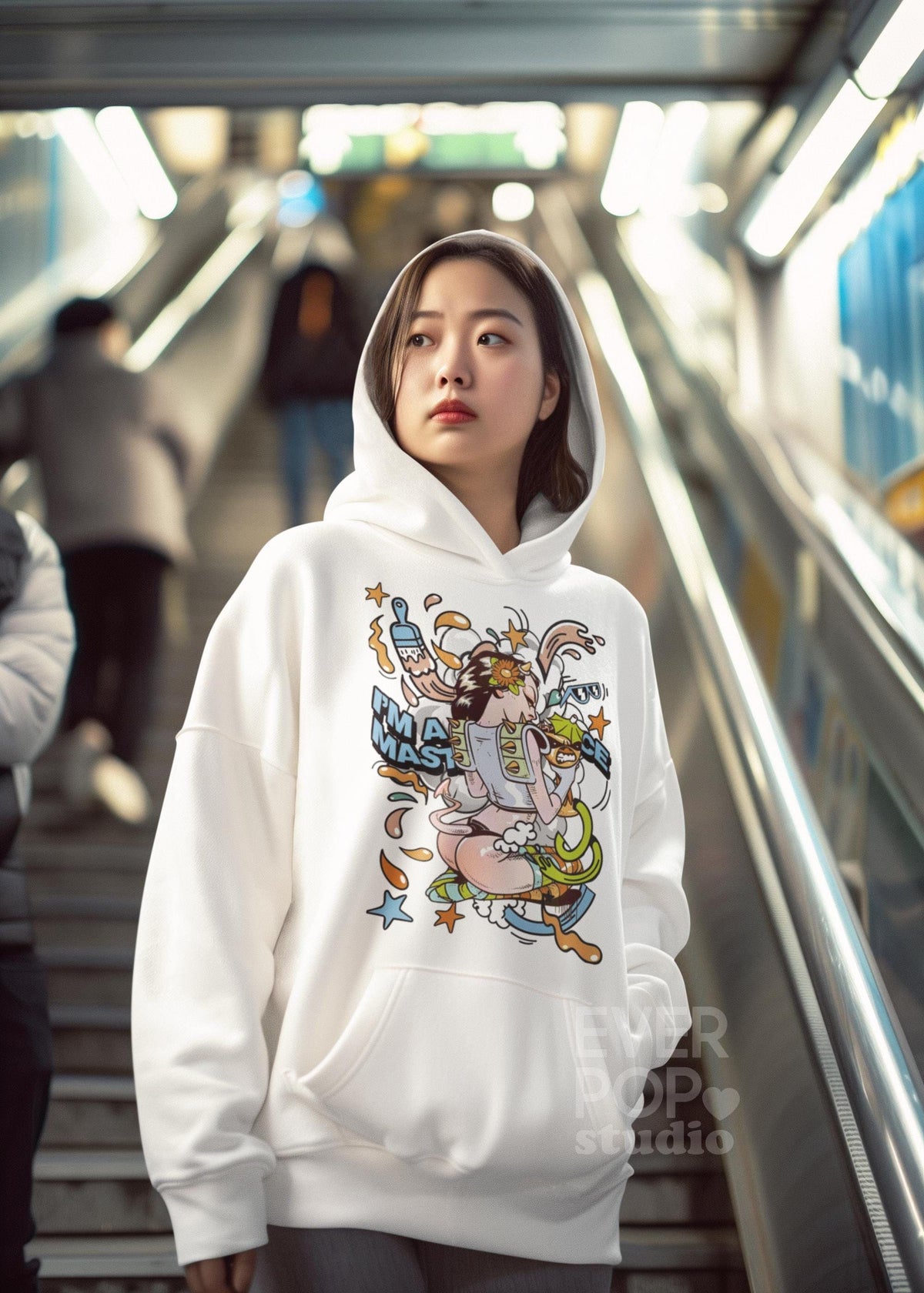 Kawaii Devill Hoodie Witchy Sweatshirt Witch Anime Hoody Manga Sweater Pretty Hooded Shirt Oversized Outfit Satan Graphic Tee Hoodie – Warm & Stylish · High-Quality Print