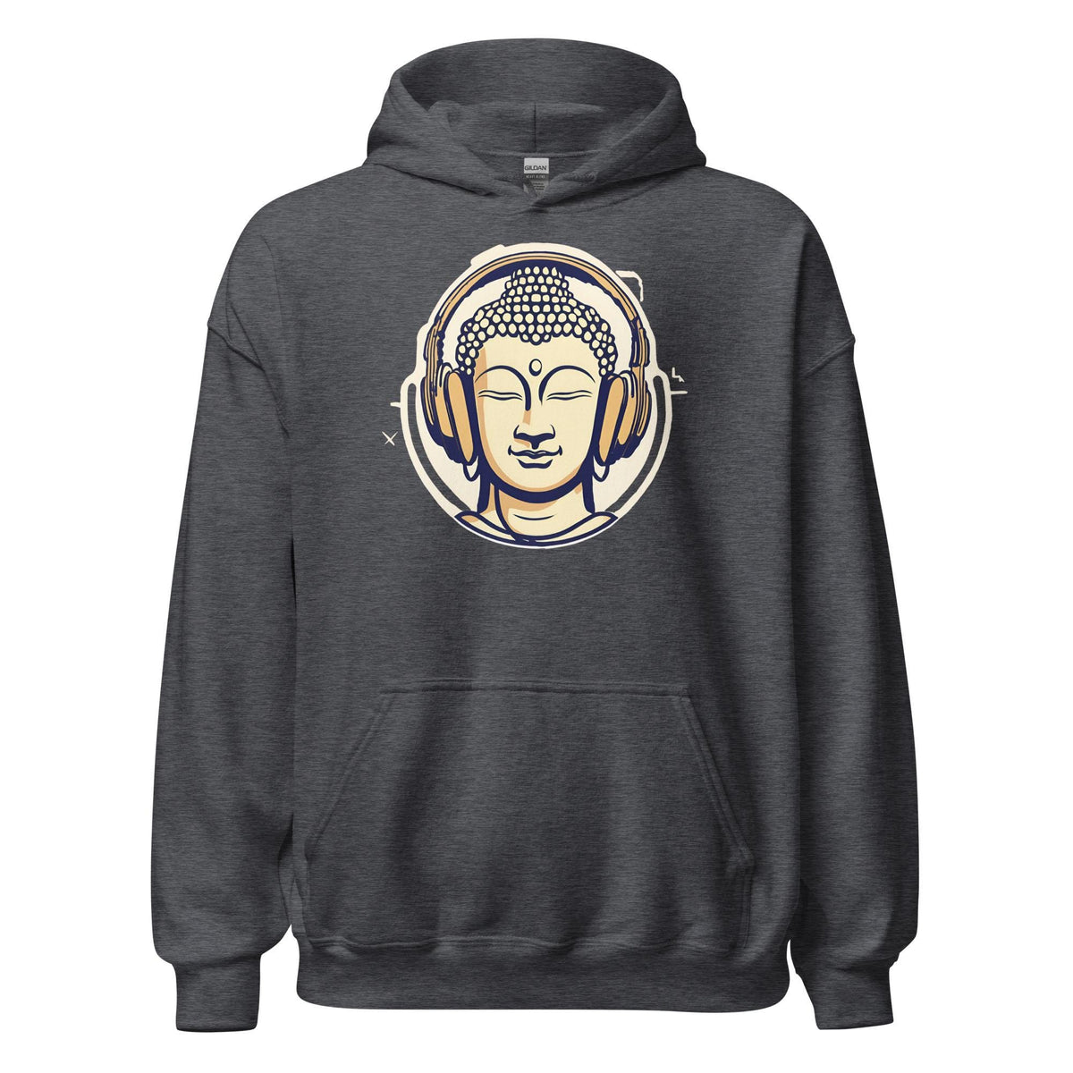 Great Buddha Hoodie Gift for Buddhist Meditation Clothing Spiritual Clothing Buddhism Print Hippie Fashion Mindfulness Zen AF Hoodie – Cozy Vibes · Must-Have Style