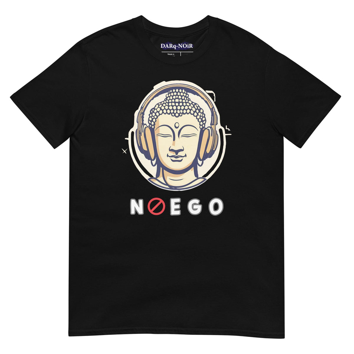 Great Buddha Shirt Gift for Buddhist Meditation Clothing Spiritual Clothing Buddhism Print Hippie Fashion Mindfulness No Ego Graphic Tee – Feel-Good Design · High-Quality Print