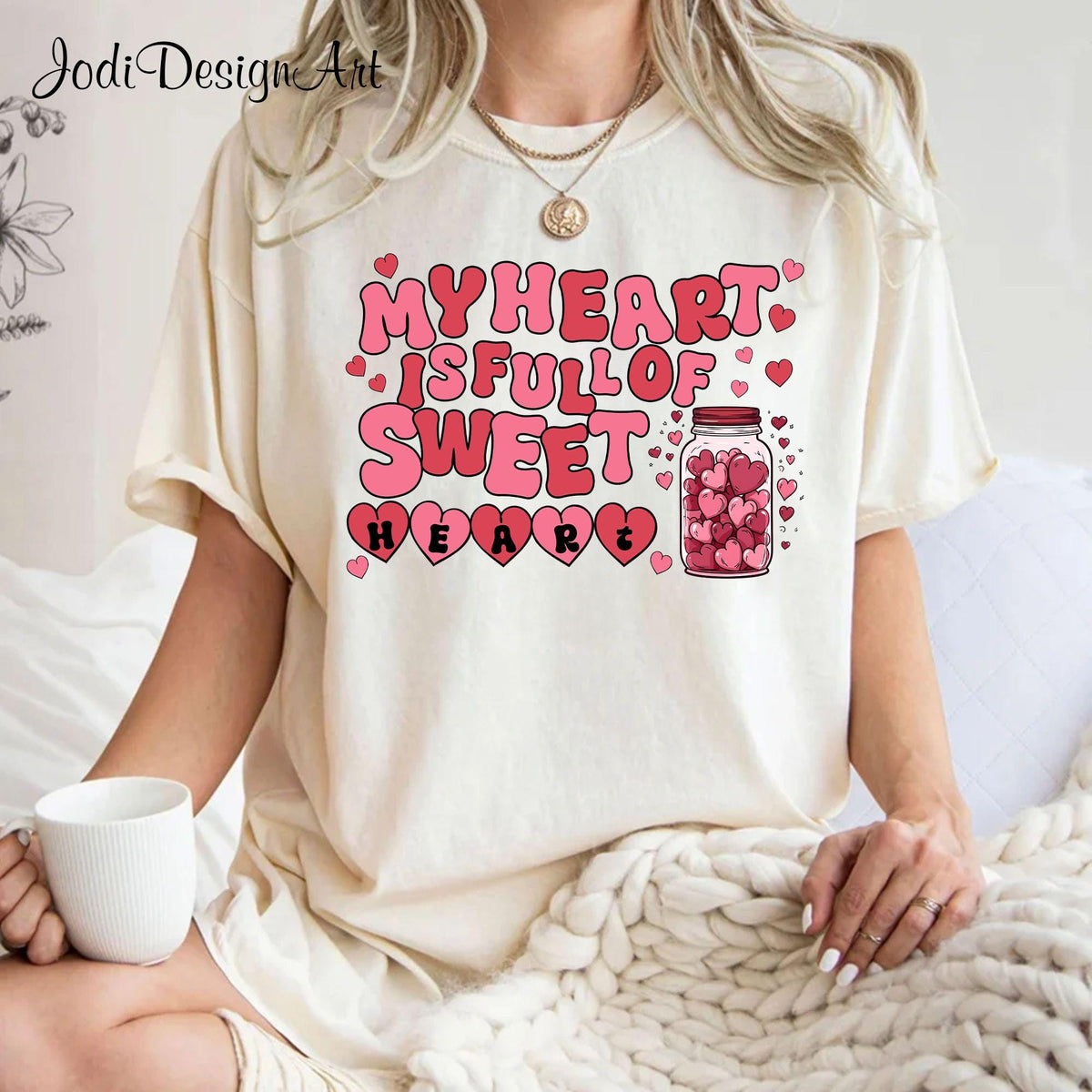 My Heart Is Full of Sweet Heart Shirt Valentine39s Day Shirt Funny Valentine Sweatshirt Cute Valentine Love Heart Gift For Her Sweatshirt – Warm & Stylish · Top Pick For Any Outfit