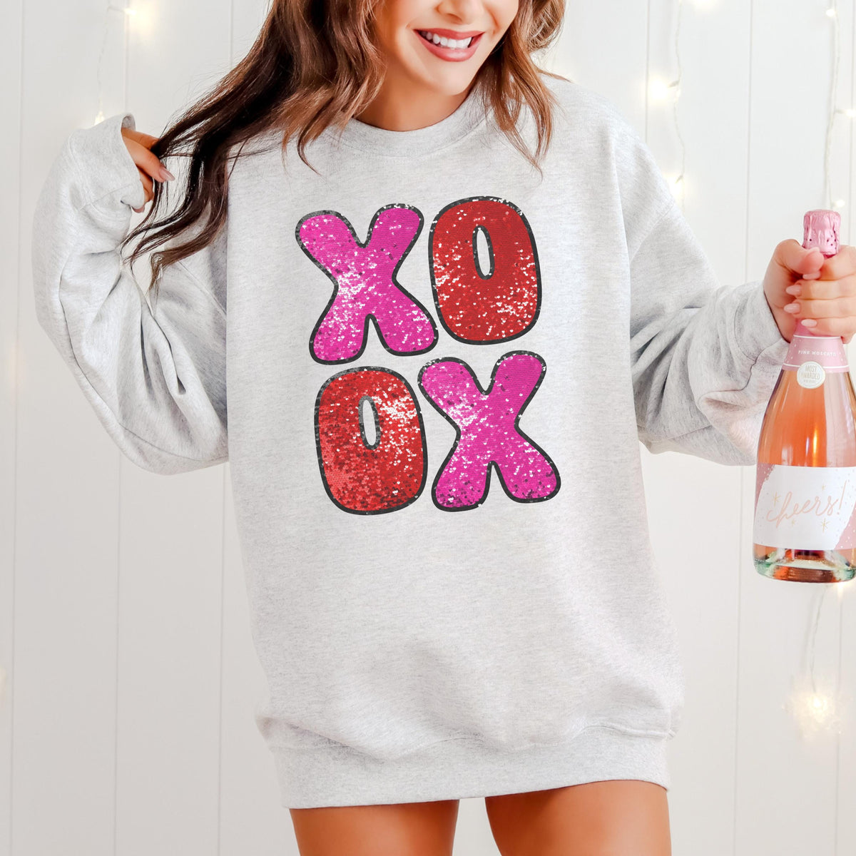 XoXo Sweatshirt Valentine Crewneck Valentine Sweatshirt Galentines Day Shirt Cute Valentines Day Shirt Womens Valentine Sweatshirt – Fan Favorite · Top Pick For Any Outfit
