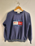 Vintage Tommy Hilfiger bootleg Large Graphic Tee – Cozy Vibes · Perfect For Daily Wear