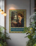 Love39s Messenger by Marie Spartali Stillman Beautiful Floral Art History Poster Print 19th Century Famous Paintings Art Historian Gift Graphic Tee – Soft Feel · Perfect For Daily Wear