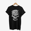 Creepy Gothic Skull with Skulls and Bones T shirt Goth Style Graphic Tee Dark Aesthetic Eerie Clothes Graphic Tee – Soft Feel · Must-Have Style