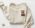 XOXO Sweatshirt Funny Raccoon Shirt Feral Love Valentines Day Heart Shirt Cute Racoon Lover Gift for GirlfriendRetro Valentines Crewneck Sweatshirt – Easygoing Wear · Great Gift For Fans