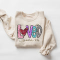 Faux Glitter Loved John 316 Sweatshirt Love Like Jesus Sweatshirt Religious Sweatshirt Christian Sweatshirt Jesus Sweatshirt Sweatshirt – Aesthetic Look · Must-Have Style