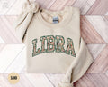 Libra Sweatshirt Floral Zodiac Sign Crewneck Gift For Libra Birthday Gifts September October Birthday Sweater Astrology Gift For Her Sweatshirt – Everyday Comfort · Trending Graphic Apparel