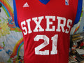 Philadelphia 76ers Sixers 21 Thaddeus Young Jersey Size S Jersey – Soft Feel · Great Gift For Fans