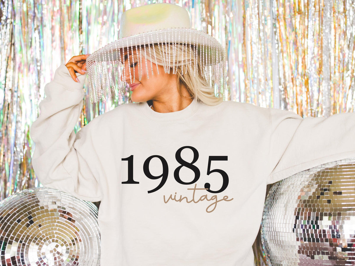 40th Birthday Sweatshirt 40th Birthday Shirt 1985 Sweatshirt 40th Birthday Shirts for Women 40th Birthday Gifts for Women Sweatshirt – Aesthetic Look · Must-Have Style