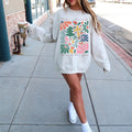 It39s The Most Wonderful Time of The Year Sweatshirt Boho Christmas Sweatshirt Floral Christmas Sweatshirt Boho Christmas Sweater Sweatshirt – Premium Graphic · Must-Have Style