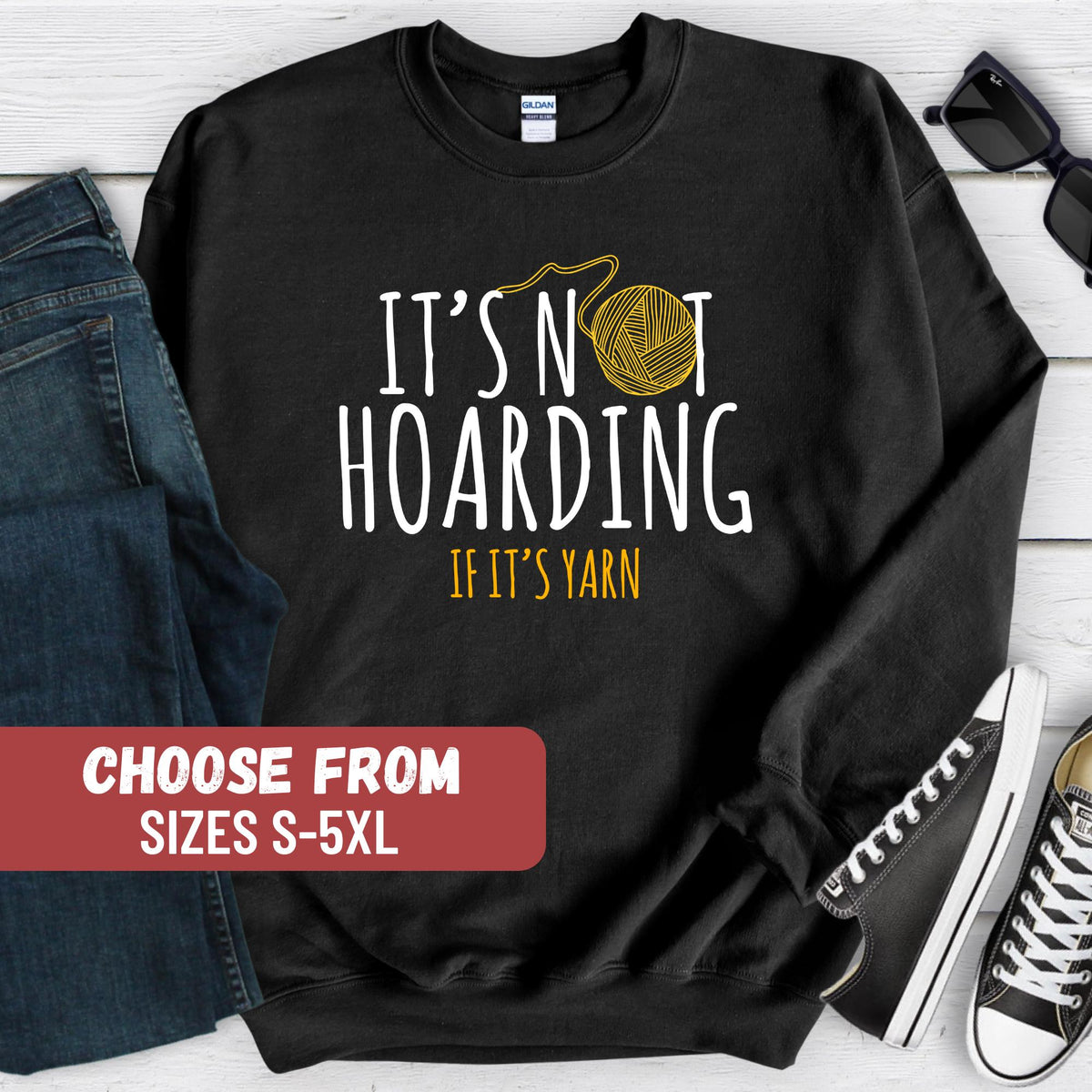 Funny Knitting Sweater Gift For Crochet Lover Crafter Gift Crafting Lover Knitting Gift Knitting Sweatshirt Crochet Sweatshirt Sweatshirt – Easygoing Wear · Must-Have Style