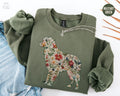 Aussie Sweatshirt Floral Aussie Dog Mom Sweater Australian Shepherd Mama Crewneck New Pet Parent Gift Wildflower Dog Mothers Day Sweater Sweatshirt – Easygoing Wear · High-Quality Print