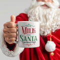 Personalised Milk For Santa Mug Milk Cookies For Santa Christmas Eve Mug For Kids Graphic Tee – Fan Favorite · Top Pick For Any Outfit