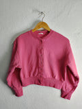 GU Pink cardigan sweatshirt Small Sweatshirt – Everyday Comfort · Great Gift For Fans