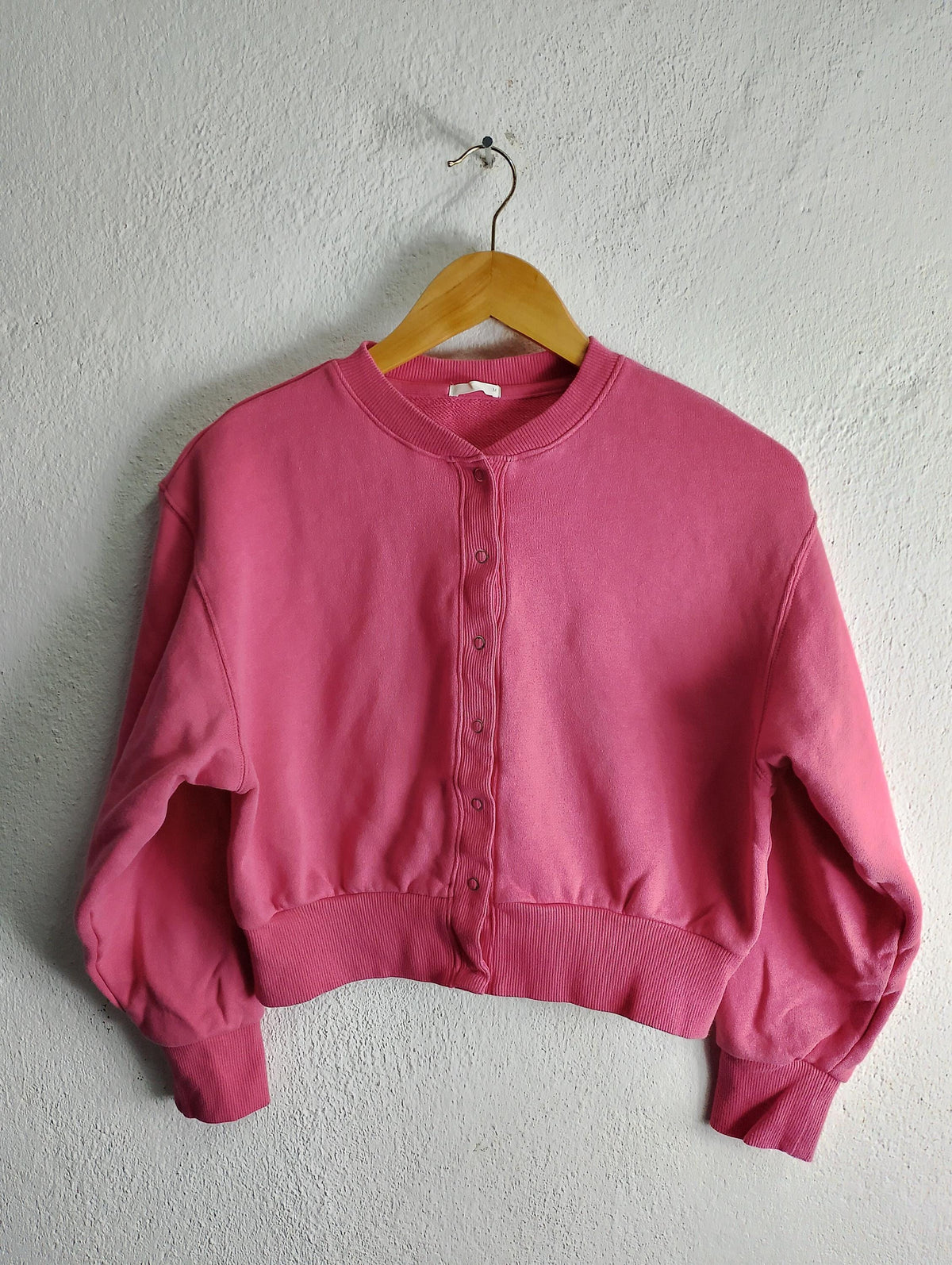 GU Pink cardigan sweatshirt Small Sweatshirt – Everyday Comfort · Great Gift For Fans