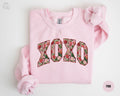 XOXO Strawberry Sweatshirt Valentines Day Sweater Valentine Shirt for Teacher Galentines Day Gifts For Girlfriend Love Pink Crewneck Sweatshirt – Cozy Vibes · Trending Graphic Apparel