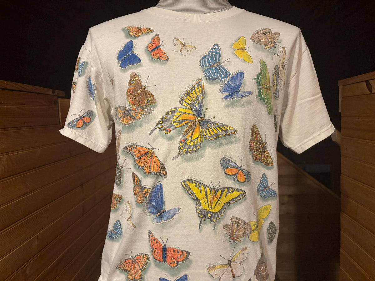 Vintage 9039s Butterflies Laguna Atascosa Wildlife Refuge Butterfly T shirt L Graphic Tee – Everyday Comfort · Top Pick For Any Outfit