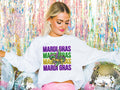 Faux Sequins Shirt Mardi Gras Sweatshirt Fat Tuesday Shirt New Orleans Shirt Mardi Gras Party Mardi Gras Carnival Sweatshirt – Warm & Stylish · Must-Have Style