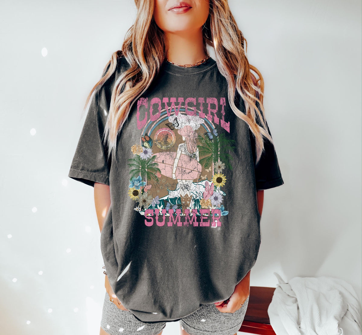 Cowgirl Summer Shirt Rodeo TShirt Cowgirl Sweatshirt Country Concert Sweater Western Graphic Tee For Women Sweatshirt – Fan Favorite · Top Pick For Any Outfit