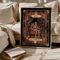 The Homebody Tarot Card The Homebody Club Print Sarcastic Skeleton Print Spooky Print Living Room Print Witchy Home Decor Graphic Tee – Soft Feel · Must-Have Style