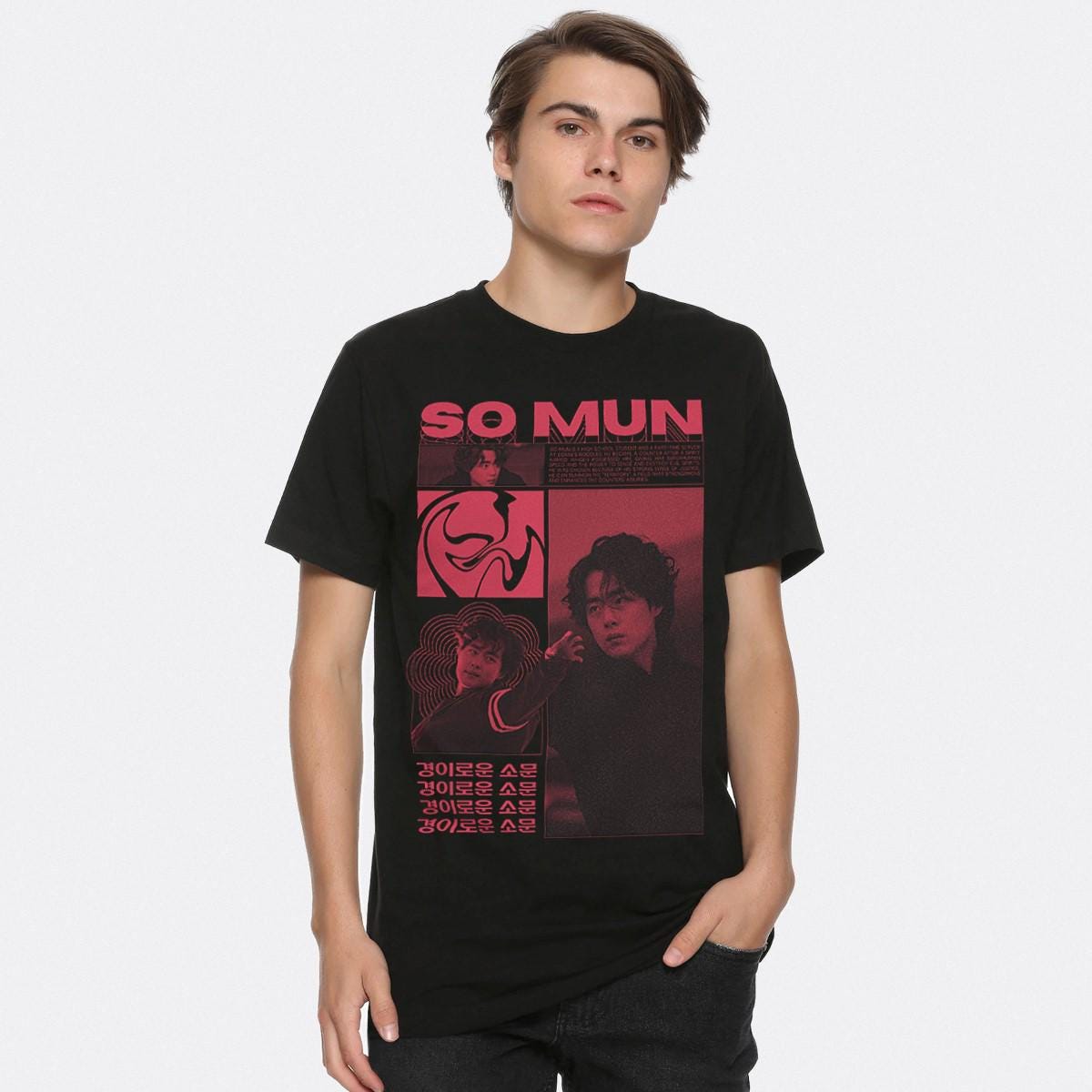 The Uncanny Counter So Mun T Shirt Men39s and Women39s Sizes DRM 795000 Graphic Tee – Warm & Stylish · High-Quality Print