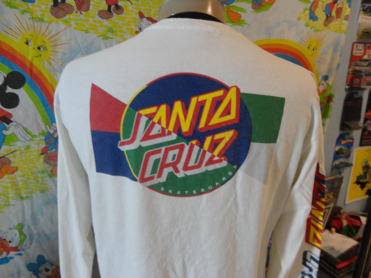 Vintage 2000s Santa Cruz Long Sleeve Skateboard Skater Tshirt L Graphic Tee – Everyday Comfort · Great Gift For Fans