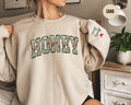 Personalized Floral Honey Sweatshirt Custom Grandma Crewneck Mothers Day Gift Honey Gifts Xmas Gift For Grandma Christmas Honey Sweater Sweatshirt – Easygoing Wear · Great Gift For Fans
