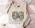 Floral GG Gigi Sweatshirt Grandma Christmas Gift Crewneck New Grandma Est 2024 Sweater Mothers Day Grandmother Shirt Granny Outfit Sweatshirt – Aesthetic Look · Top Pick For Any Outfit