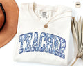 Chinoiserie Teacher Shirt Teacher TShirt Floral Teacher Appreciation Gift Toile Teachers Tee Coquette Teach TShirt Graphic Tee – Warm & Stylish · High-Quality Print