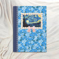 Vincent Van Gogh The Starry Night in Cute Pearl Frame with Coquette Bow 19th Century European Post Impressionist Artist Hardcover Notebook Graphic Tee – Aesthetic Look · Great Gift For Fans