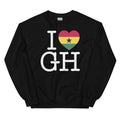 Made in Ghana Pullover Sweatshirt Ghana Sweatshirt Ghana Shirt Ghana Travel Gift Unisex Sweater Unisex Sweatshirt Sweatshirt – Easygoing Wear · High-Quality Print