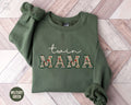 Twin Mama SweatshirtFloral Twin Mom Sweater Girl Boy Twin Mom Birthday Gift Mothers Day Crewneck Pregnancy Reveal Shirt Sweatshirt – Feel-Good Design · High-Quality Print
