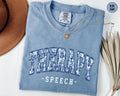 Floral Speech Therapy Shirt Comfort Colors SLP T Shirt Toile Speech Pathology TShirt Therapist Gift Language Pathologist Tee Graphic Tee – Warm & Stylish · Perfect For Daily Wear