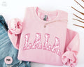 Floral Grandma Lala Sweatshirt Valentines Crewneck Promoted To Grandma Shirt Toile De Jouy Mothers Day Gift Coquette Grandma Sweater Sweatshirt – Warm & Stylish · Great Gift For Fans