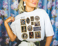 Cute Leonardo da Vinci Art History Tee Shirt for Friend or Historian Who Loves Art Gallery Wall Aesthetic European History Professor Gift Graphic Tee – Aesthetic Look · Great Gift For Fans