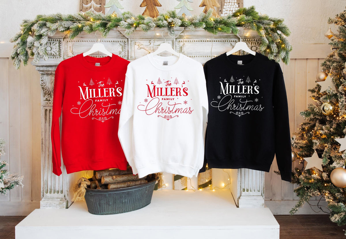 His And Hers Christmas Sweatshirts Matching Couples Christmas Sweaters Mr And Mrs Christmas Jumpers Sweatshirt – Warm & Stylish · Top Pick For Any Outfit