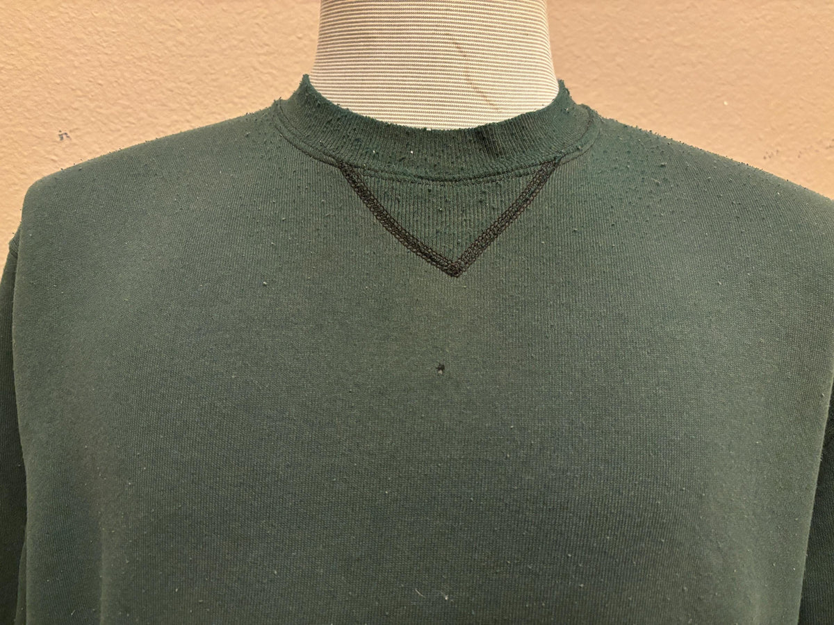 Vintage 9039s Blank Green Russel Athletic Crewneck Sweatshirt L Sweatshirt – Bold Style · Great Gift For Fans