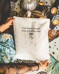 Funny Feminist Tote Bag with Cute Minimal Bow Boho Democratic Leftist Tote Heard Enough From Old White Men Gift for Daughter or Sister Tote Bag – Warm & Stylish · Top Pick For Any Outfit