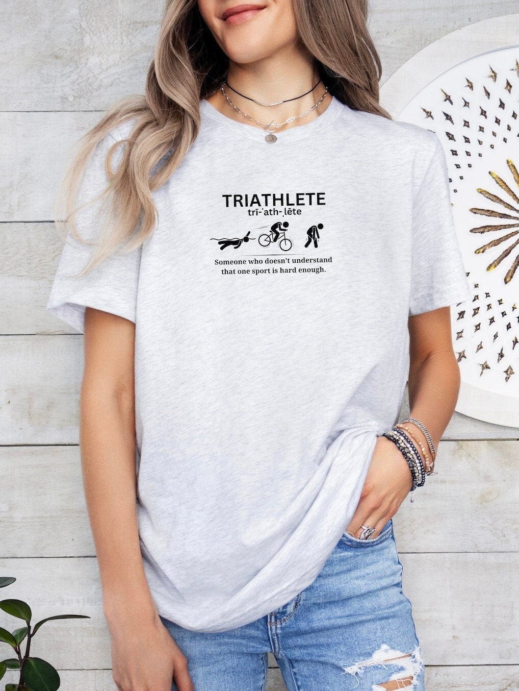 Triathlon Definition Tee Funny Slogan Triathlete Tshirt Triathlon Shirt Triathlon Tee Graphic Tee – Aesthetic Look · Great Gift For Fans