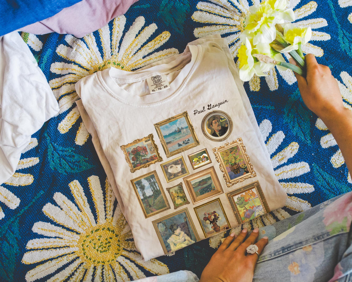 Cute Paul Gauguin Tee Shirt Art Historian or Friend Who Loves Art Gallery Wall Aesthetic French Art History Humanities Professor Gift Graphic Tee – Everyday Comfort · Perfect For Daily Wear
