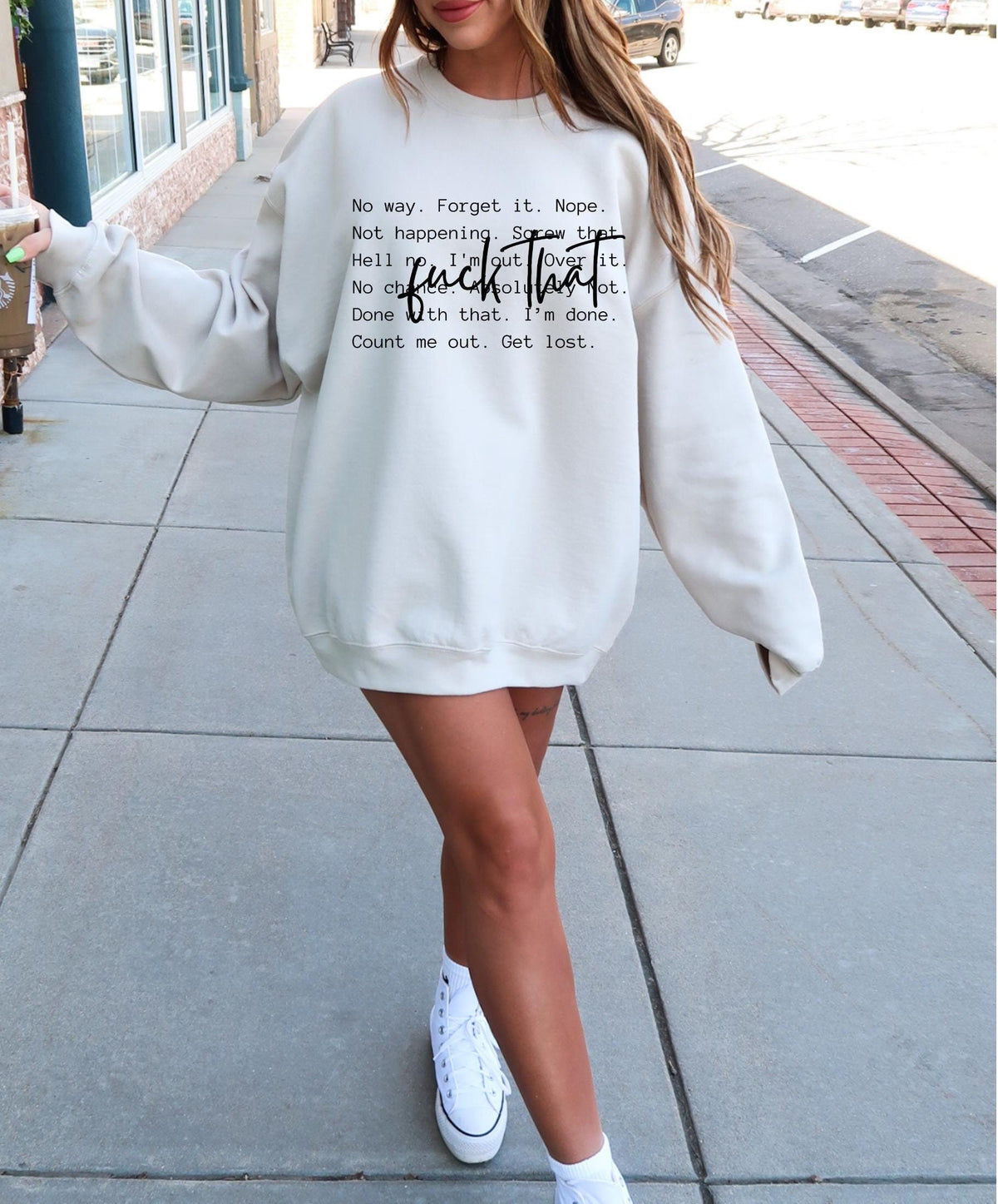 Fuck This Sweatshirt Fuck That Shirt Fuck it Shirt Adult Humor Gift Sarcastic Shirt Sassy Funny Shirt Funny Saying Shirt Sweatshirt – Soft Feel · Perfect For Daily Wear