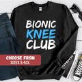 Funny Knee Surgery Sweatshirt Funny Knee Replacement Sweater Knee Surgery Sweatshirt Knee Surgery Gift Joint Surgery Sweatshirt Sweatshirt – Premium Graphic · High-Quality Print
