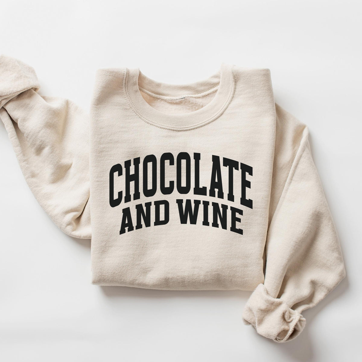 Chocolate and Wine Sweatshirt Chocolate and Wine Shirt Gift For Her Gifted For Her Best Friend Gift Wine Lover Shirt Sweatshirt – Bold Style · Trending Graphic Apparel