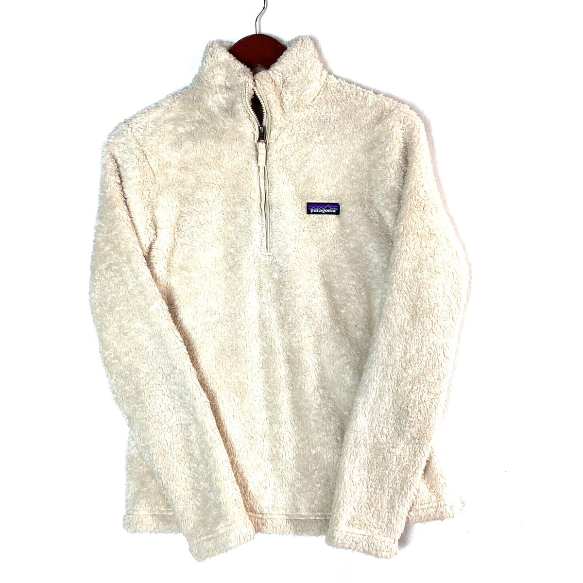 Patagonia Fleece Sweater Jacket Womens Medium Los Gatos Fuzzy Beige Quarter Zip Graphic Tee – Easygoing Wear · Trending Graphic Apparel